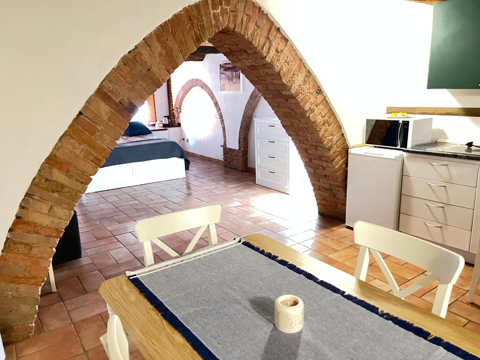 Gli Archi Nel Cuore Di Siena Bagian luar foto
